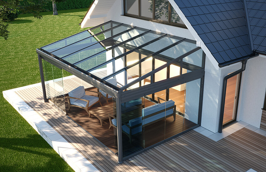 GVO Versicherung -  Glasversicherung des Wintergartens